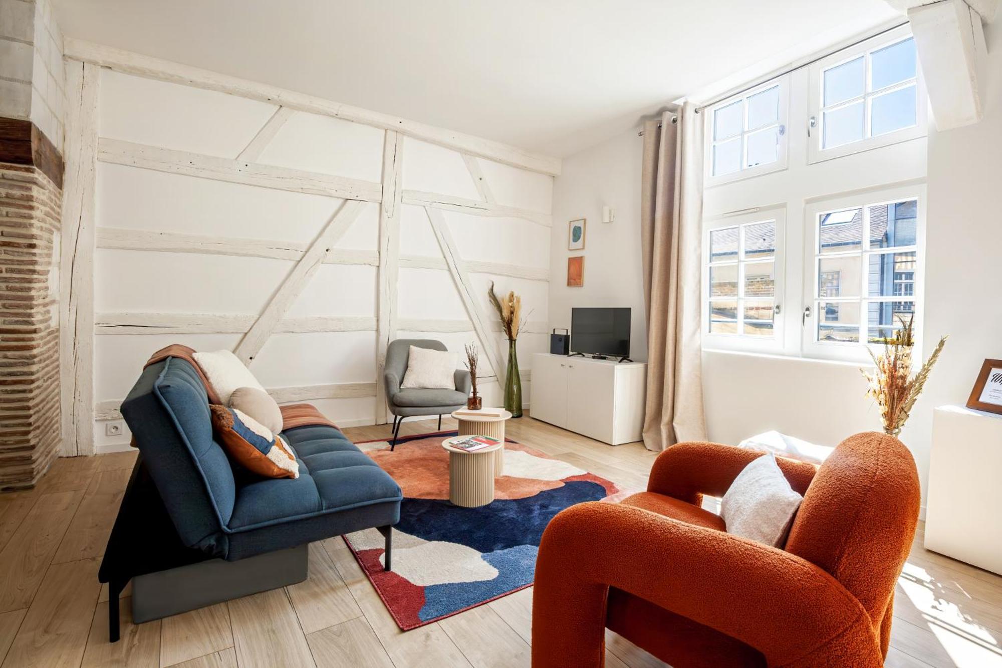 Le Loft Brunneval - Refuge Arty Du Xvie Siecle Lägenhet Troyes Exteriör bild